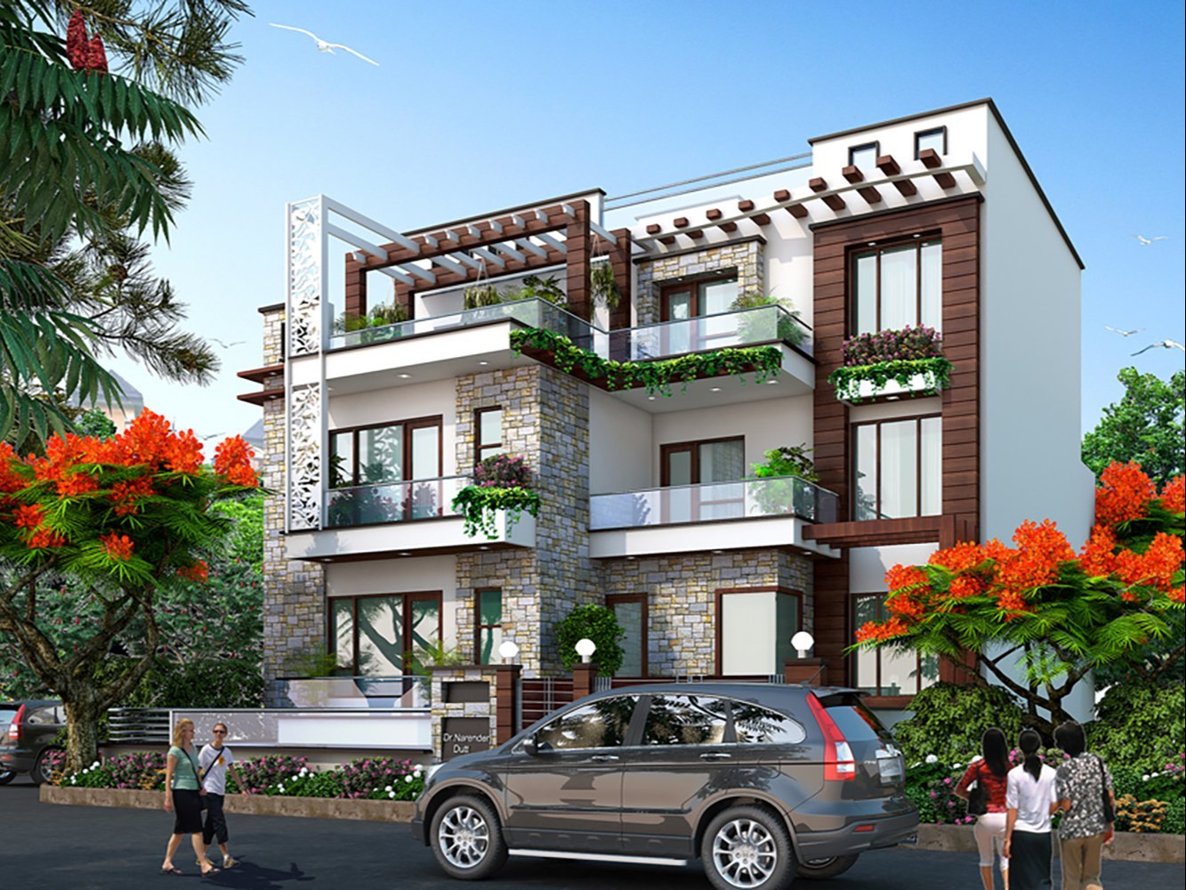 Exterior Designing Services